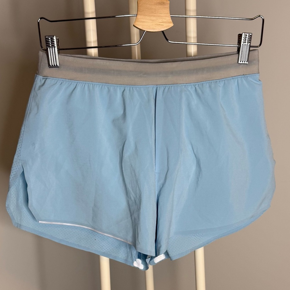 lululemon athletica Light Blue Athletic Shorts